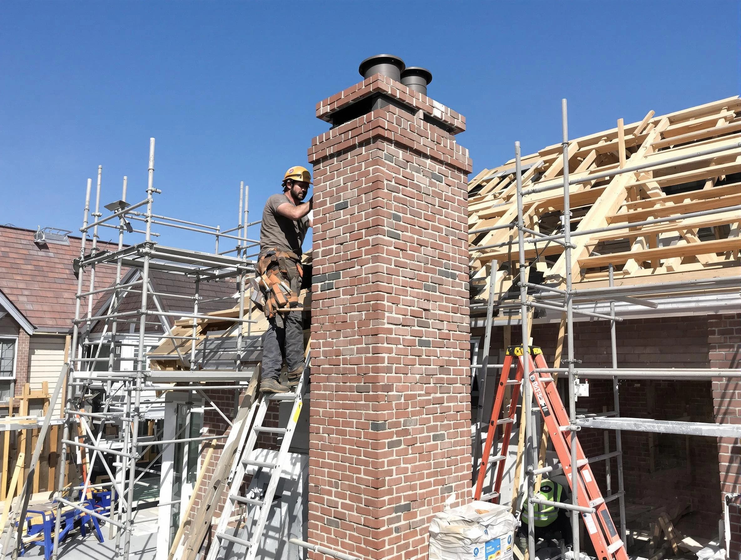 New chimney installation completed by Murrysville Chimney Sweep in Murrysville, PA