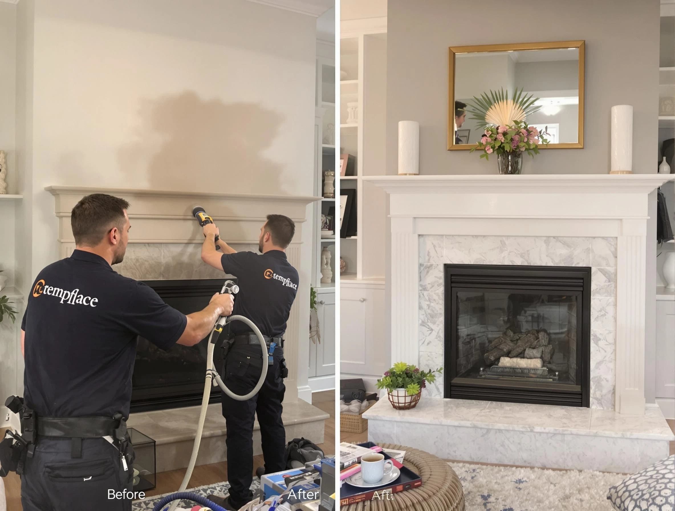 Professional soot removal by Murrysville Chimney Sweep team in Murrysville, PA