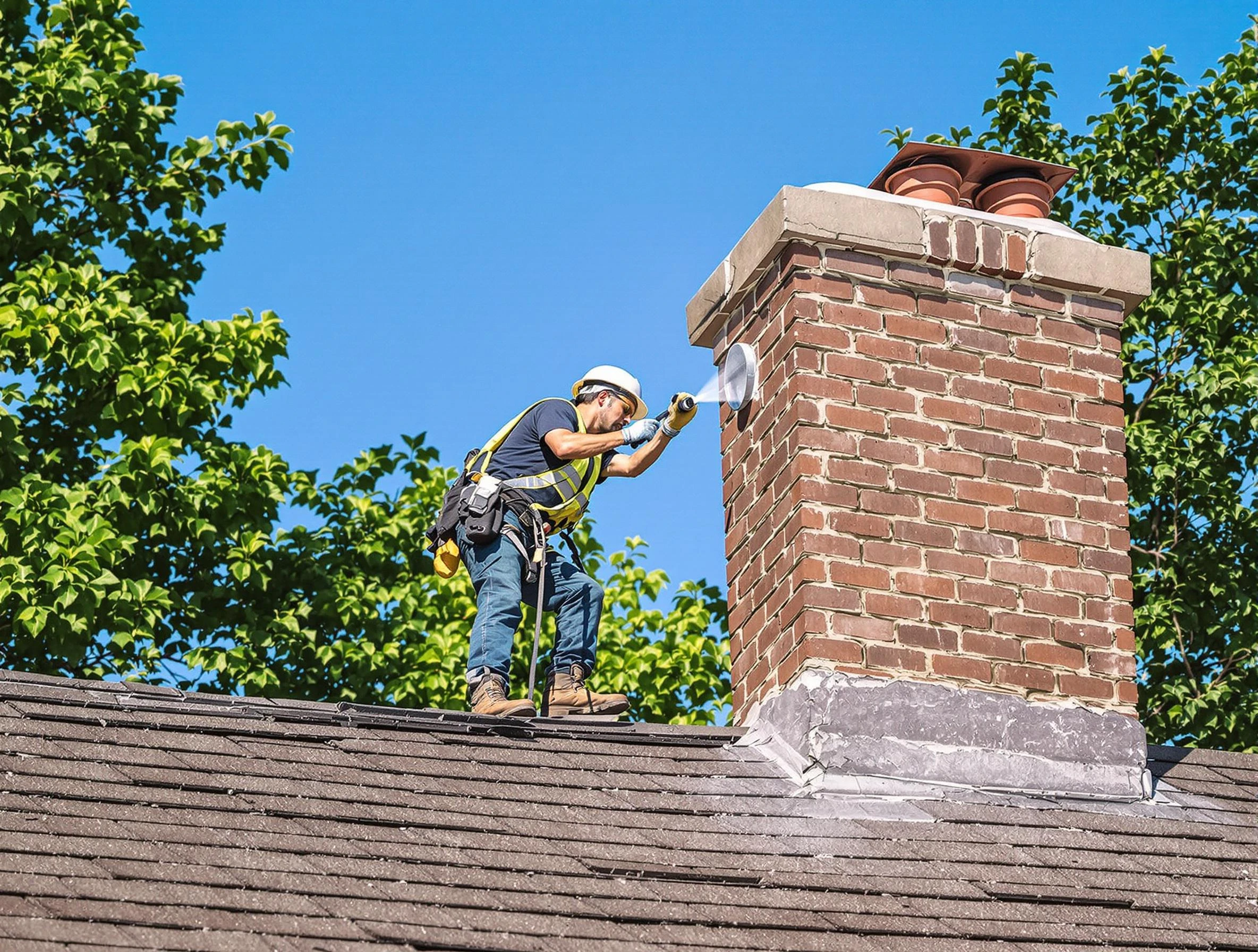 Murrysville Chimney Sweep performing an inspection with advanced tools in Murrysville, PA