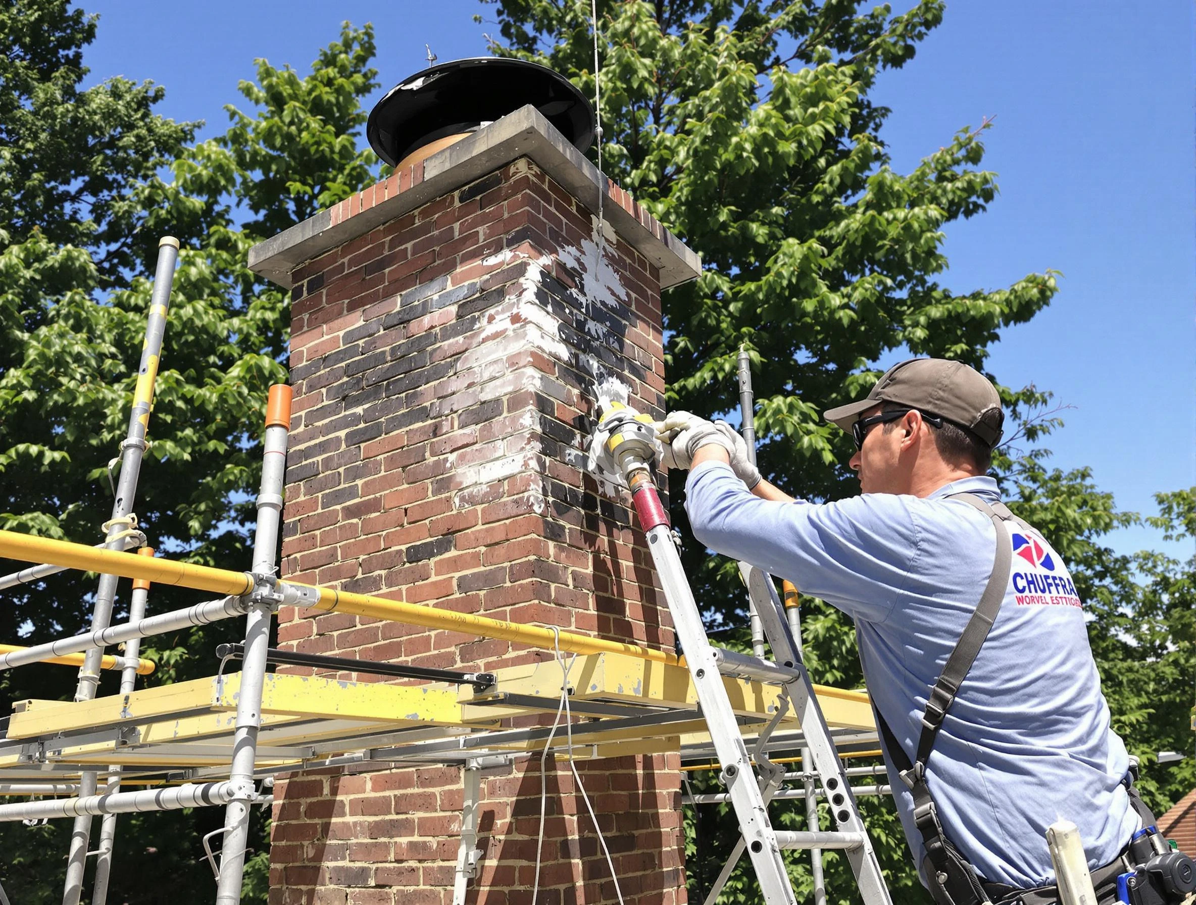 Structural chimney repair by Murrysville Chimney Sweep in Murrysville, PA