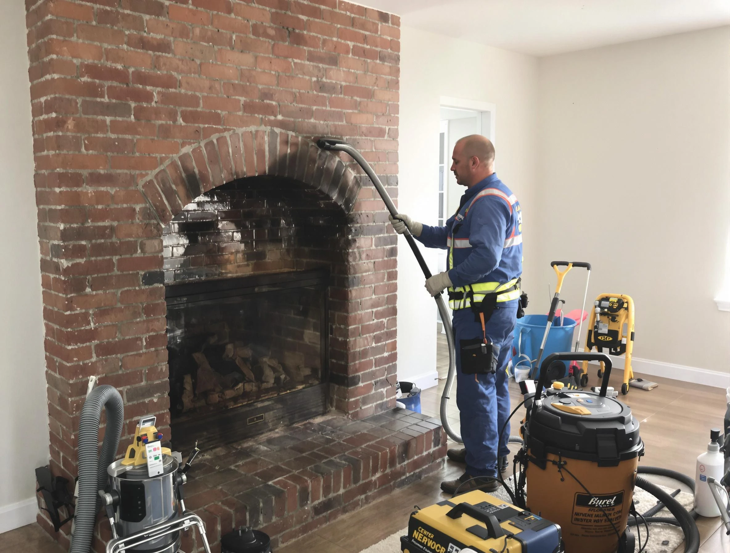 Murrysville Chimney Sweep expert performing detailed chimney sweep in Murrysville, PA