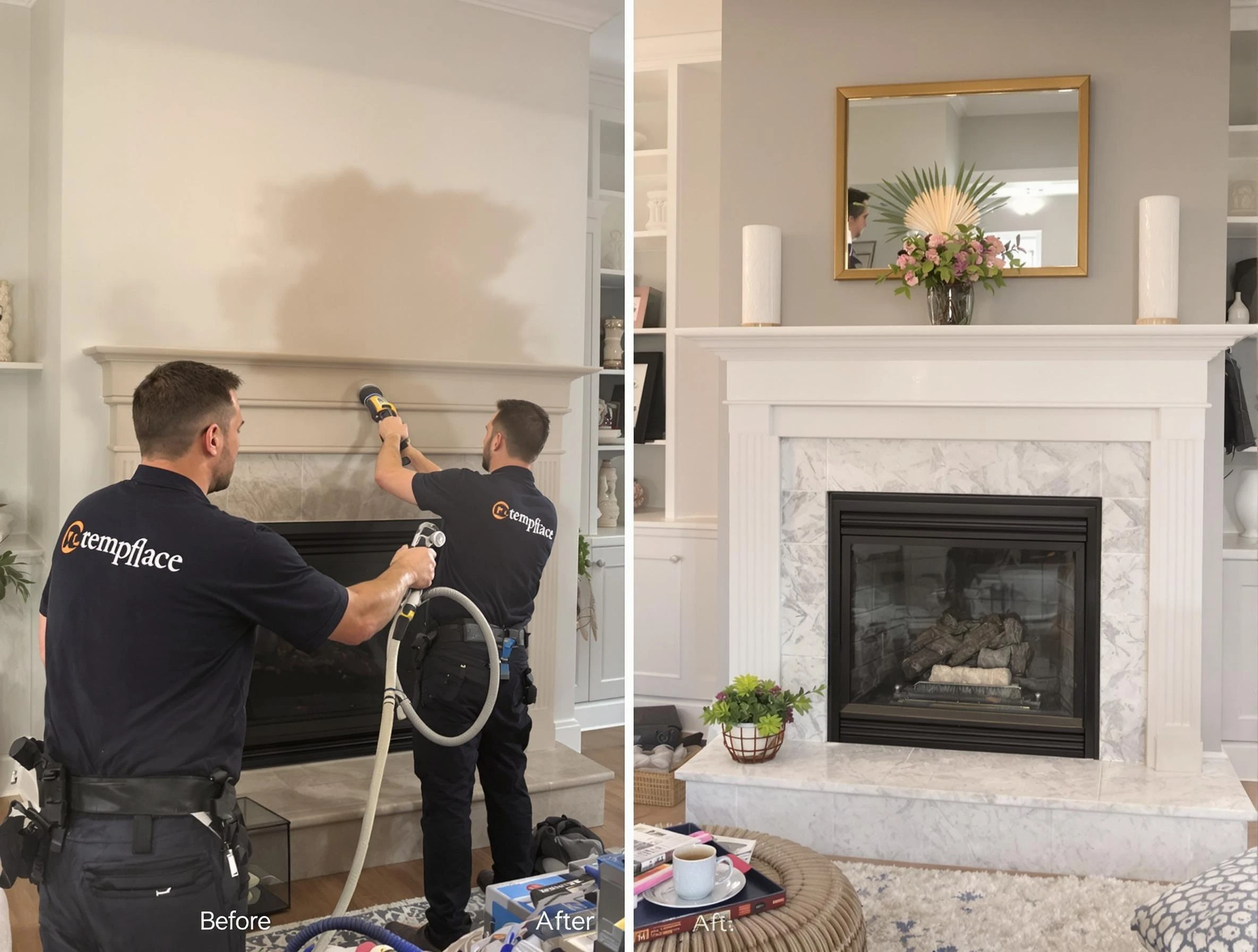 Professional soot removal by Murrysville Chimney Sweep team in Murrysville, PA